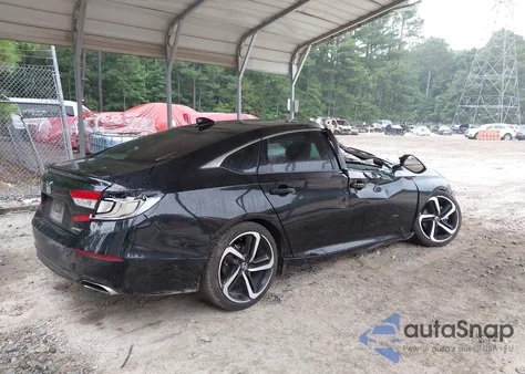 2018 Honda Accord Sport from USA, damaged, VIN 1HGCV1F30JA051579